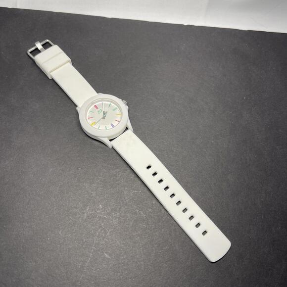 Skechers White Watch & Band Unisex 40mm SR6080W Water Resistant New Battery - Picture 7 of 8